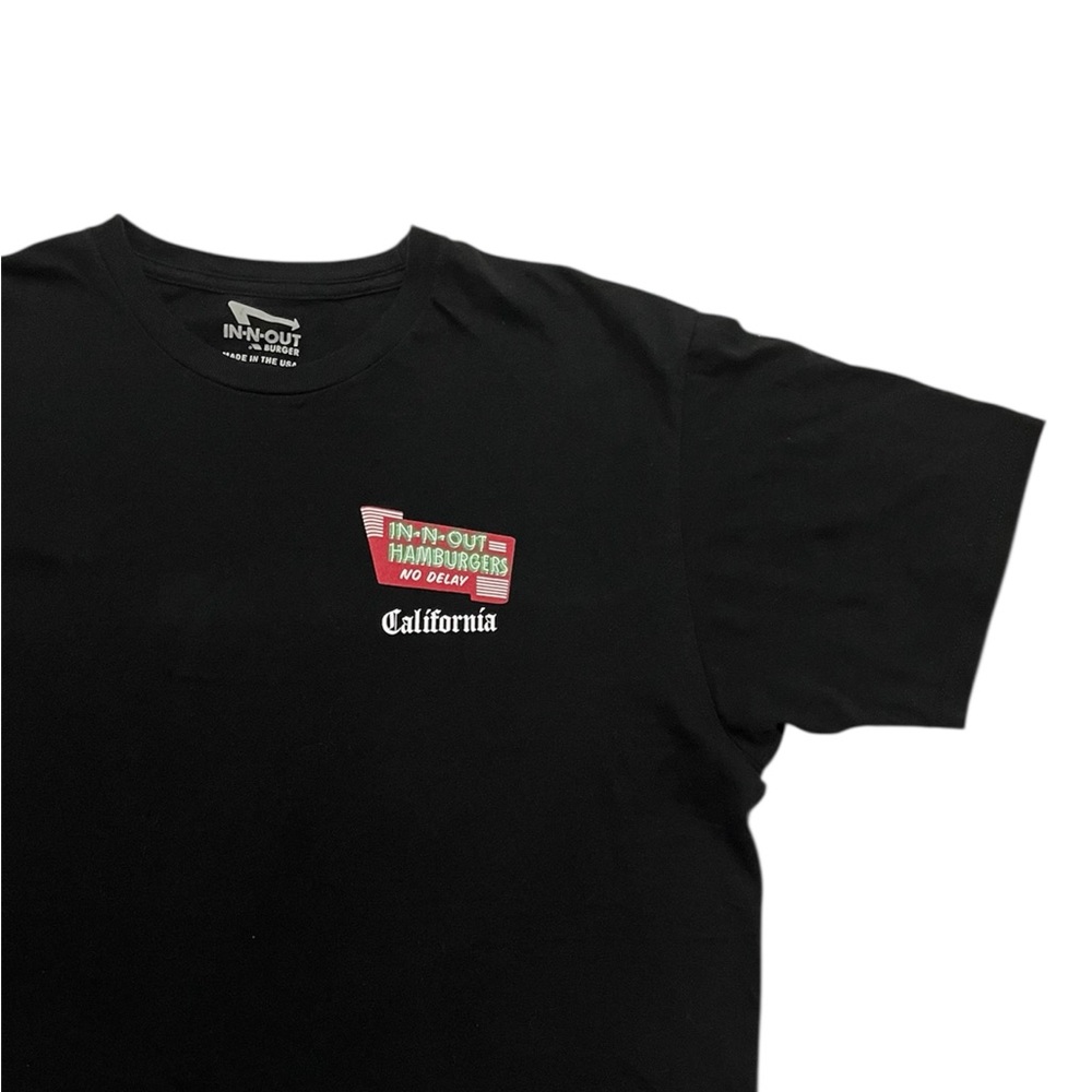 In-N-Out Black California Short Sleeve Tee